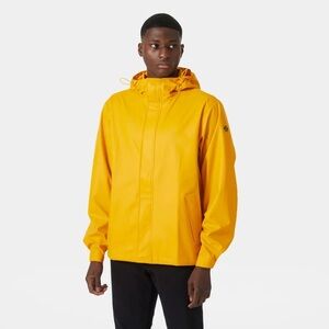 NWT Helly Hansen Men's Moss Rain Jacket Essentially Yellow L